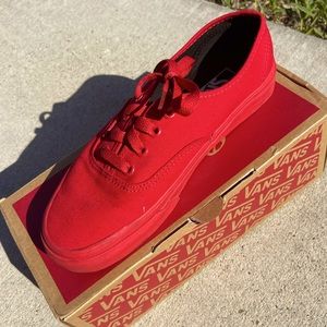 Red Vans Shoes